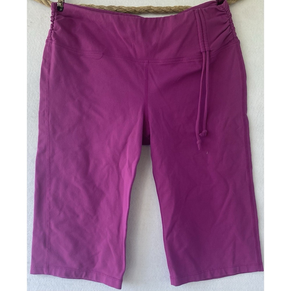 PrAna‎ Medium Pull On Runched Waistband Activewear Shorts